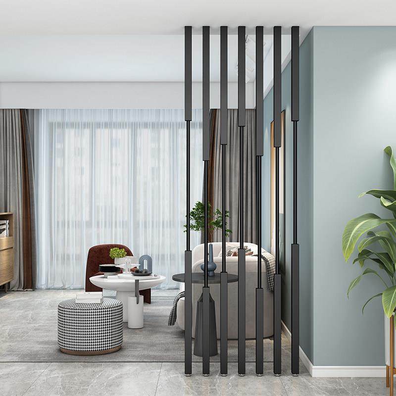 网红铁艺屏风隔断客厅室内进门立柱简约现代格栅入户免打孔轻奢,住宅家具,座屏,淘宝优惠券,粉丝福利购,淘宝优惠卷