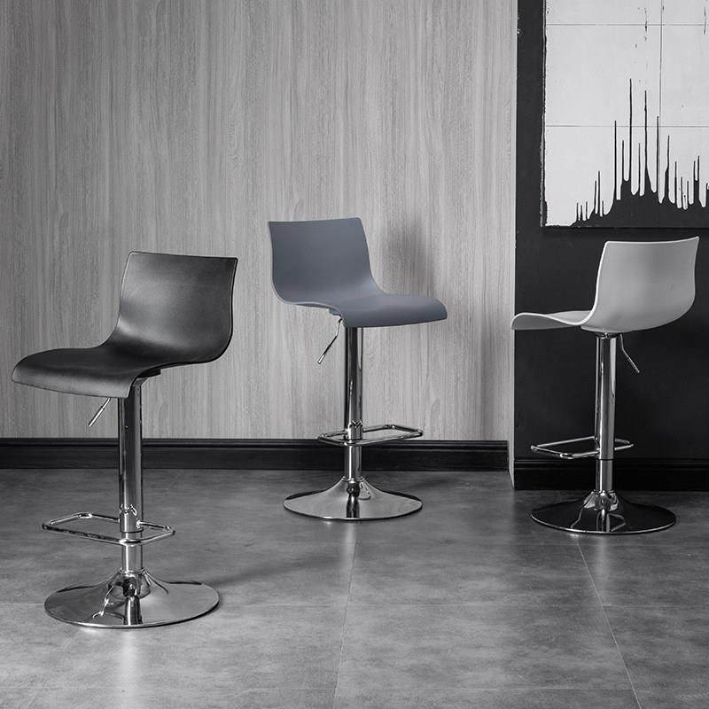 吧台椅现代简约家用轻奢北欧高脚吧椅子时尚铁艺旋转升降靠背吧凳,商业/办公家具,酒吧椅,淘宝优惠券,粉丝福利购,淘宝优惠卷