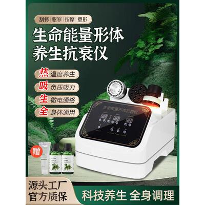 生命能量形体抗衰仪微电养生仪经络疏通刮痧全身理疗按摩美容仪器
