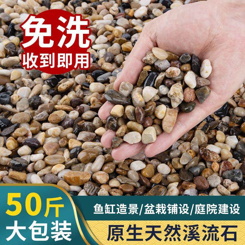 50斤天然地暖回填豆石鹅卵石溪流石水箱沼泽过滤小石子找平滤料,鲜花速递/花卉仿真/绿植园艺,其它园艺用品,淘宝优惠券,粉丝福利购,淘宝优惠卷
