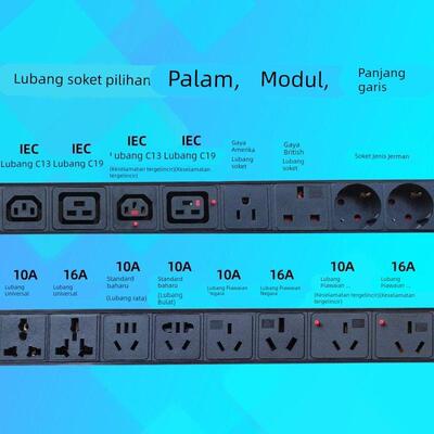 科海大功率排插座32A63A三相五芯线工业接线板380V转220V工程定制