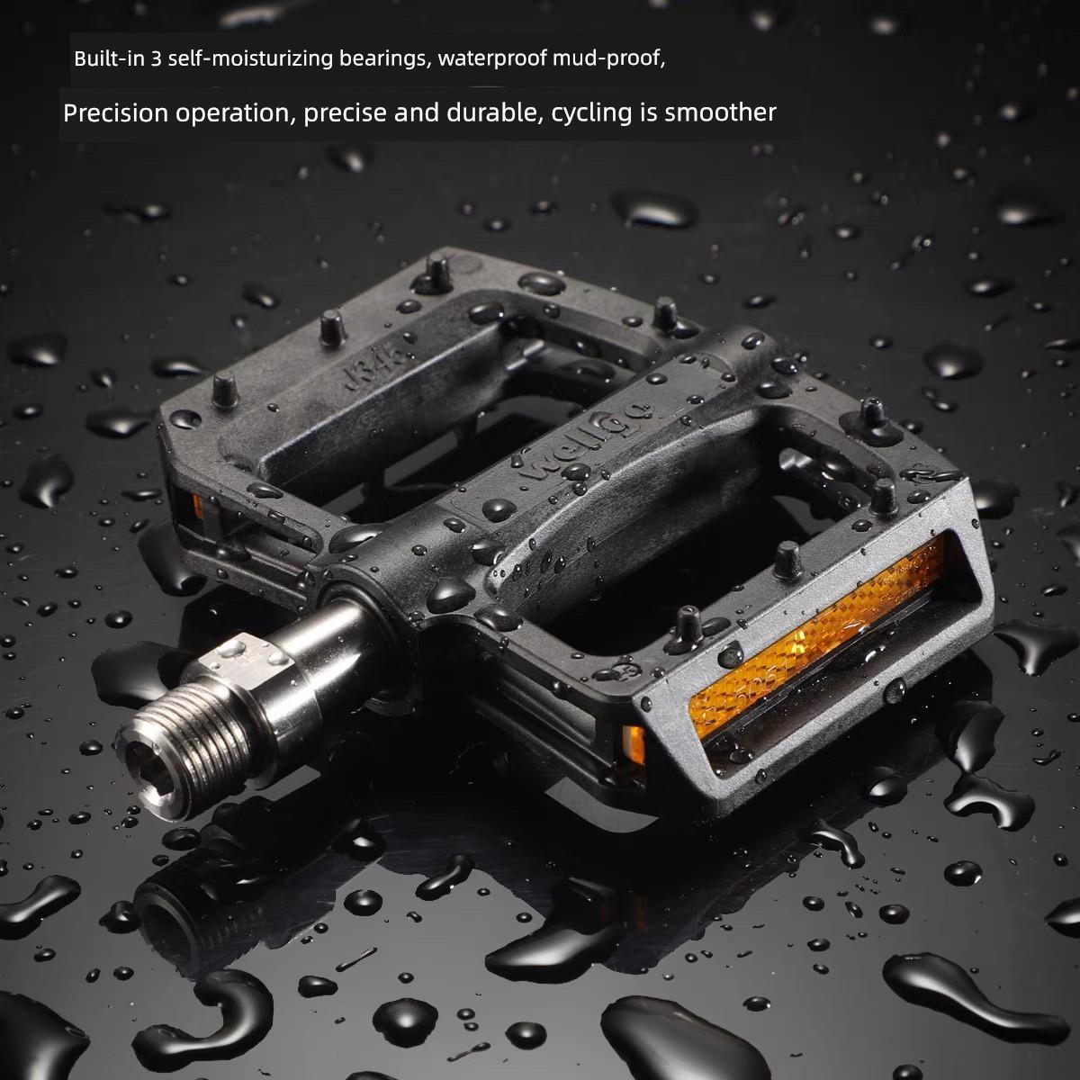 台湾制造威格J345超轻型公路自行车大航折叠式自行车专用踏板D7P8