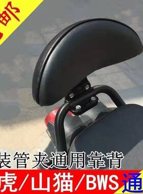 电动车改装后靠背靠垫公主款尾架加装靠背极酷靠背改装管夹靠背垫