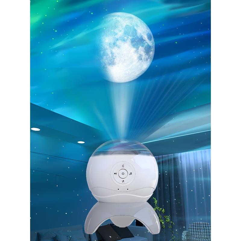 星空灯投影满天星卧室梦幻动态极光水波纹氛围小夜灯蓝牙生日礼物