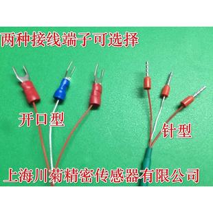 进口双支铂热电阻A级PT100高温线测温探头PT1000四线制温度传感器