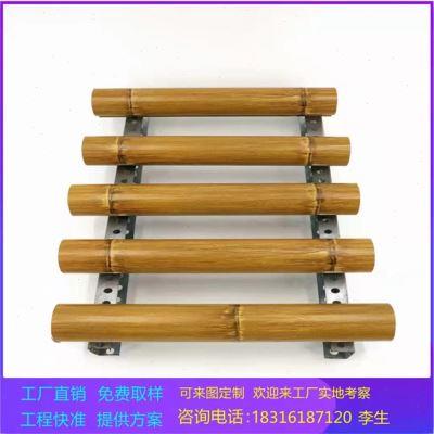新品竹节餐纹铝合金空心s花管新型天圆吊顶材料仿竹管木厅隔断装