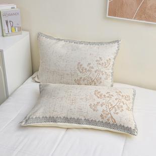 木 75cm汉麻编织枕套一对装 知惠