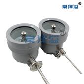 径向轴向万向指针防爆电接点双金属温度计研磨机工业锅炉测温