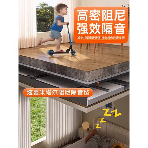高密度阻尼隔音毡墙面减震ktv专用环保静音布吊顶隔音棉毯材料