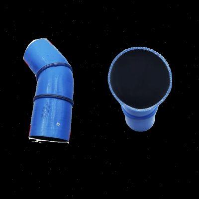 适配解放JH6530马力天燃气车进气软管 胶管增压器中冷器连接胶管