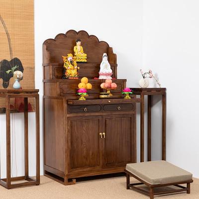 实木藏式供桌加高佛台家用香案佛堂神台供台新中式佛龛现代供佛桌