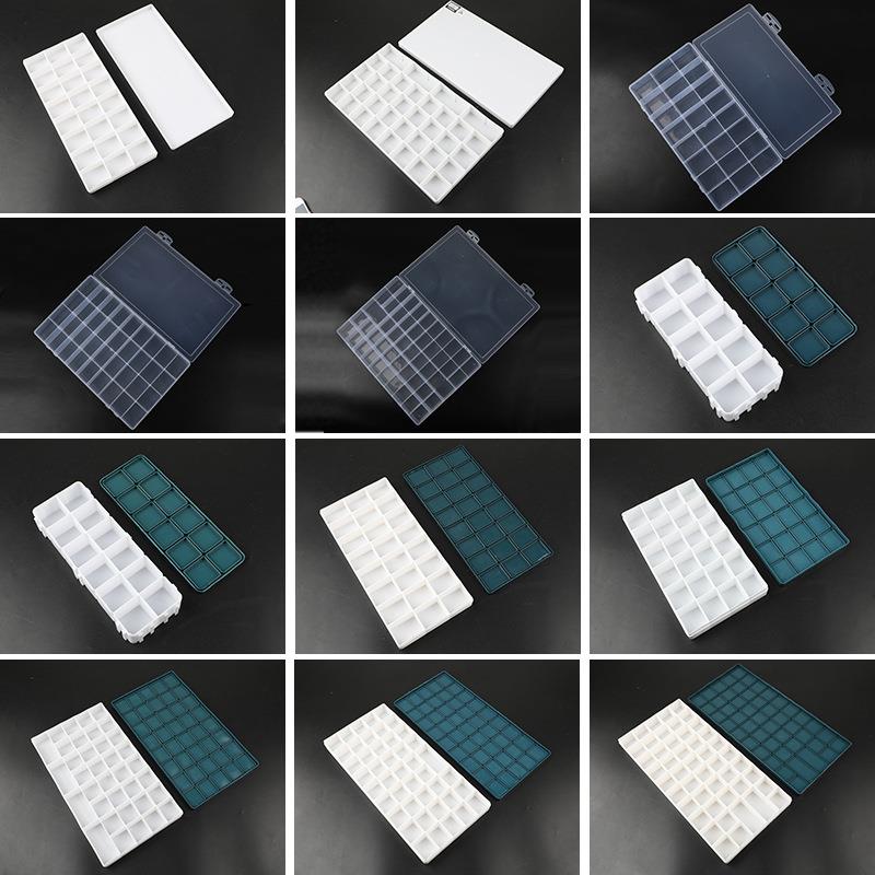 厂家颜料盒大容量调色盒美术颜料盒水粉颜料丙烯颜料盒子