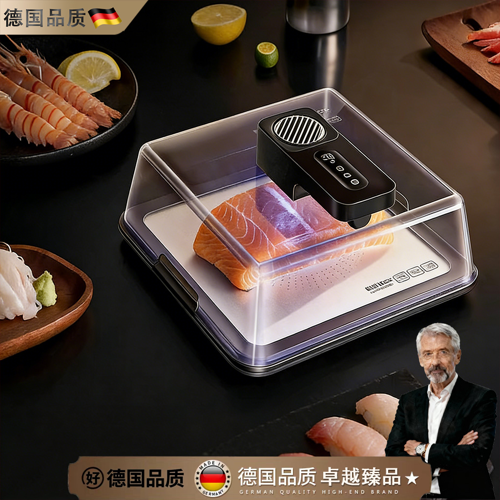 德国智能极速回鲜解冻器家用厨房食材快速化冰海鲜去腥解冻神器