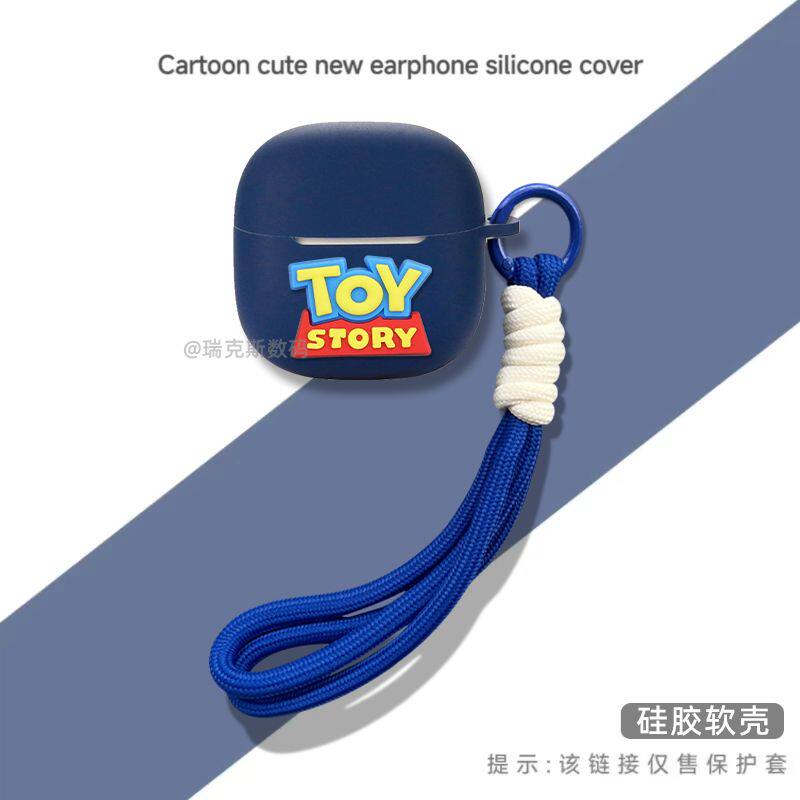适用漫步者花再MagicAir耳机保护套卡通动漫防摔软壳连体式漫步者花再MagicAir耳机充电仓盒保护套硅胶创意壳
