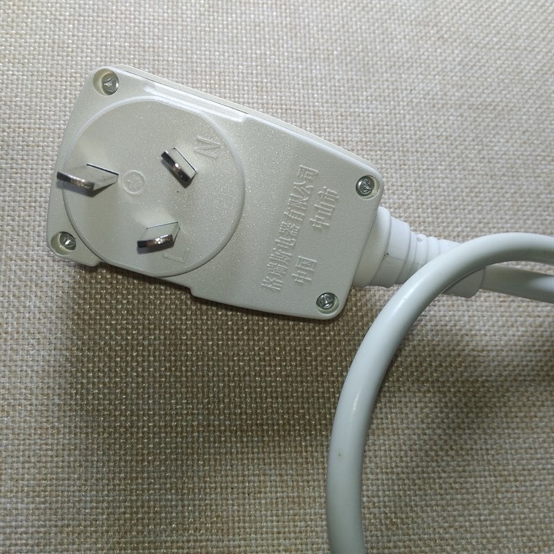 格瑞斯LBC-10漏电保护电源线10A 220V电热水器连线漏电保护插头