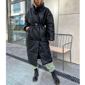 Winter Coats Parkas Fashion Malina Loose Women Straight Wome