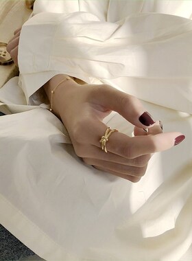 open index finger ring ring simple personality jewelry