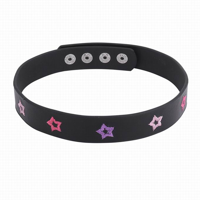 【珠黛饰品】欧美创意时尚气质个性皮革颈链 四款