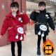 棉服外套 加绒加厚卡通蛋仔棉袄洋气中长款 女童冬装 棉衣2025新款