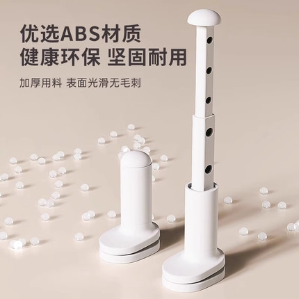 旅行便携式衣架加厚耐用多功能可伸缩折叠出差宿舍晾衣神器晾衣杆