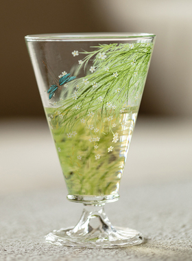 繁野 芊野耐热玻璃鸡尾酒杯轻奢高级感香槟杯红酒杯专用调酒杯子