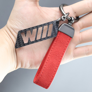 真碳纤维 宝马运动 MPOWER M345 汽车轿跑钥匙扣挂件男女质感礼物