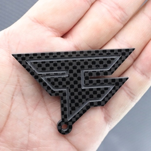 Major 真碳纤维FAZE DOTA 英雄联盟 钥匙扣挂件男女礼物 CSGO