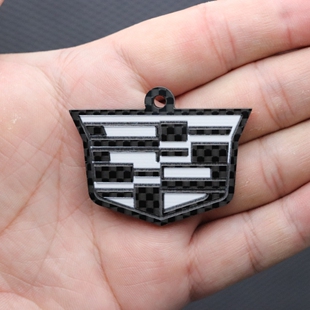 CT456 傲歌 XT456汽车钥匙扣挂件男女礼物 锐歌 真碳纤维凯迪拉克