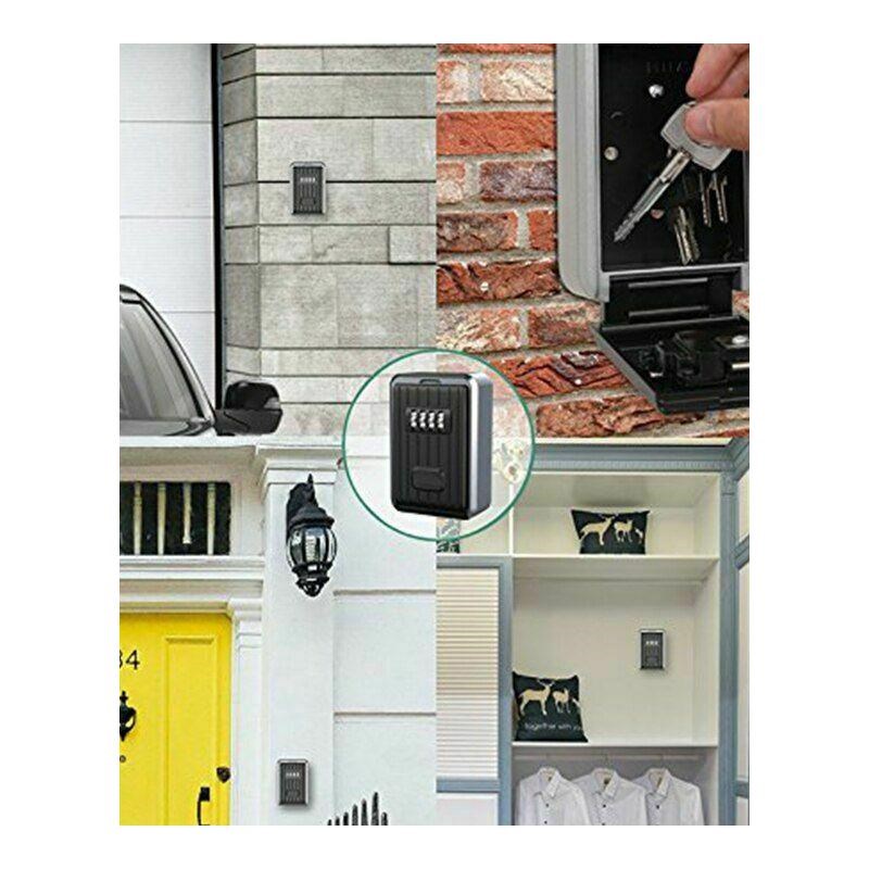 Indoor Outdoor 4 Digit Door Lock Combination Safety Lock Cod