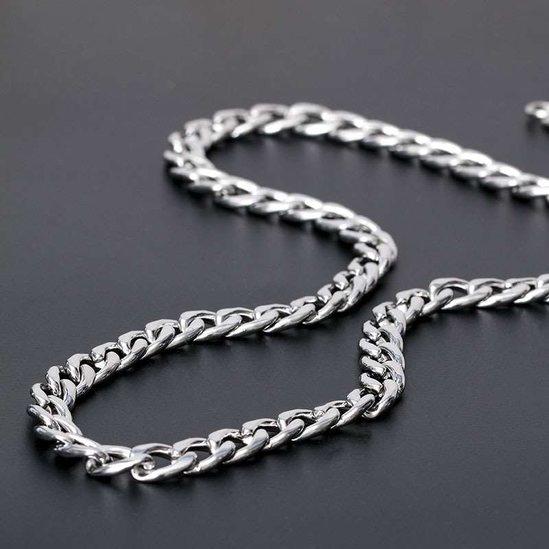 新品tendy Cuban chain necklace hip-hop punk chain necklace t