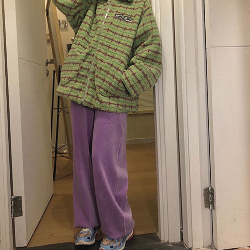 2020 Streetwear Pants Autumn Ladies Causal Pants Plus Size C