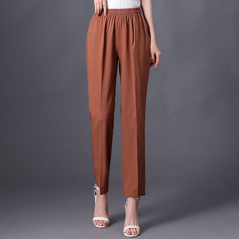 10 Colors Summer Women Pencil Pants High Waist Casual Stretc