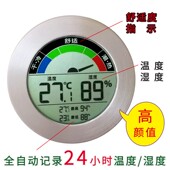 室内温度计家用空气干湿气温表工业烤箱高精度检测仪电子温湿度计