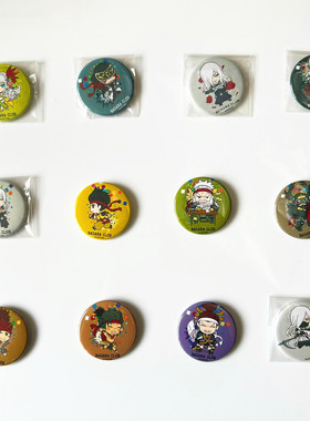 【画王】战国BASARA 日版吧唧 徽章 中号 Q版 上杉谦信森兰丸春日