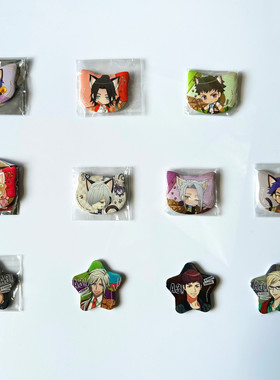 【画王】A3!满开剧团 吧唧 徽章 中号 猫耳 Liber Entertainment