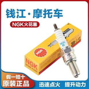 适用于 于钱江鸿125机车TAN125鸿150朗悦优悦提诺火花塞