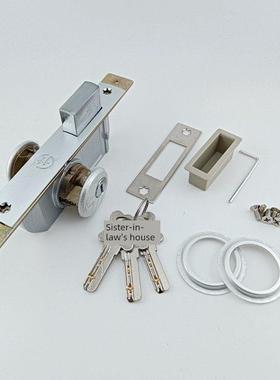 Sb2铝合金门框 肯德基门锁麦当劳门锁 玻璃门有框门锁