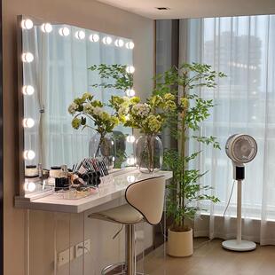 高级婚纱摄影店专业带灯化妆台美容院工作室彩妆纹绣师专用化妆桌