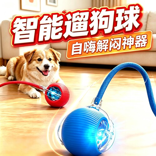 自动遛狗球狗狗玩具！智能可充电