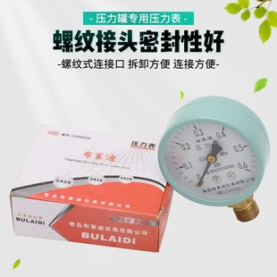 家用全自动增压水泵压力表无塔供水器压力罐电R压表水塔水箱气压