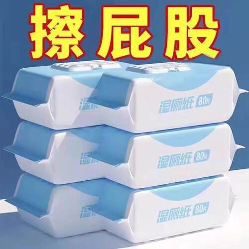 家庭装大包实惠湿厕纸