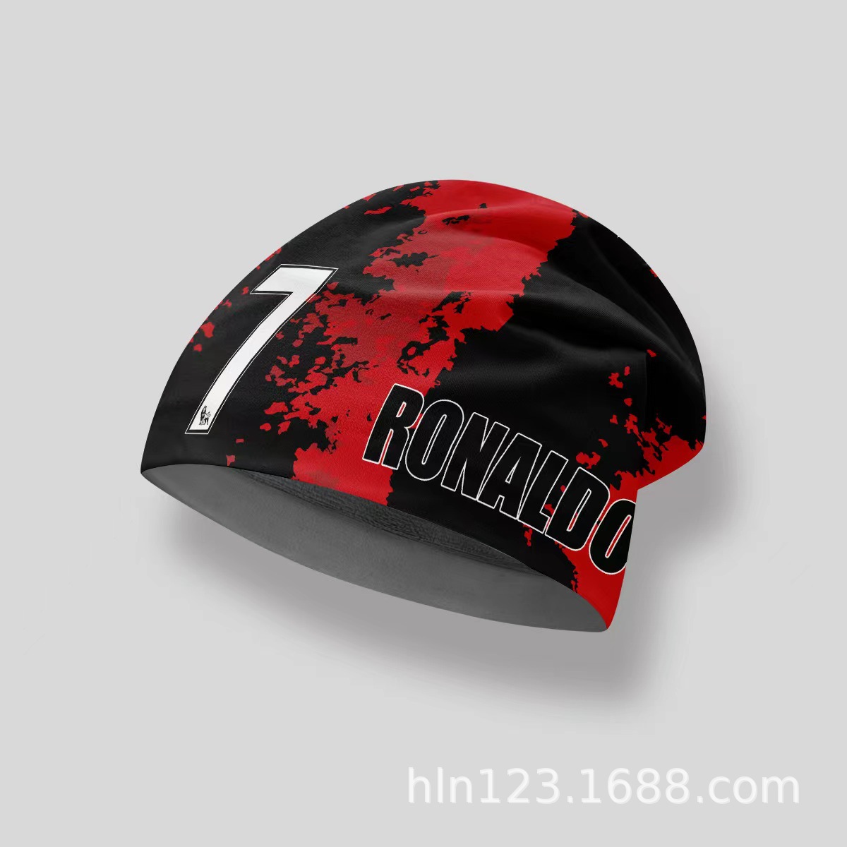 冬季户外运动绒帽梅西c皇马巴塞保暖帽德国绒骑行帽子头套冷帽