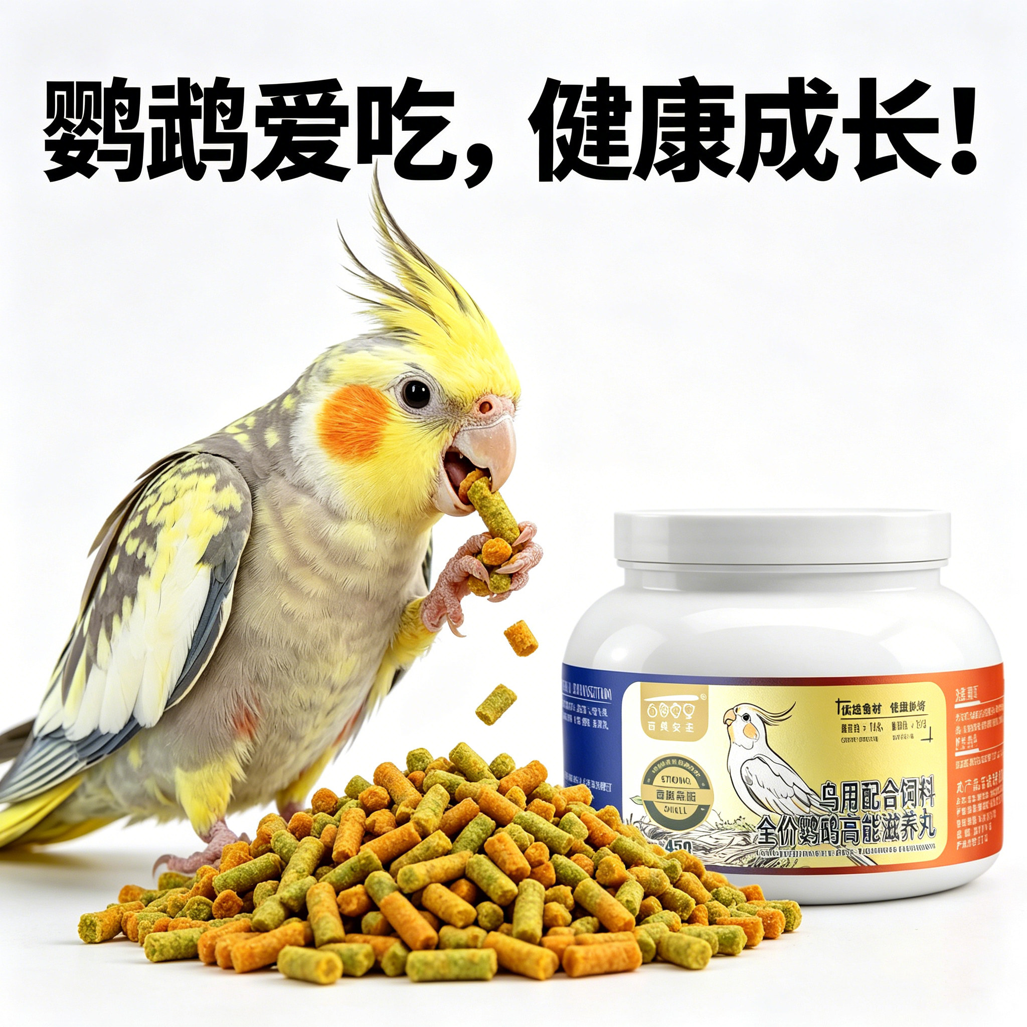 小型鹦鹉高端滋养丸鹦鹉专用鸟食图片