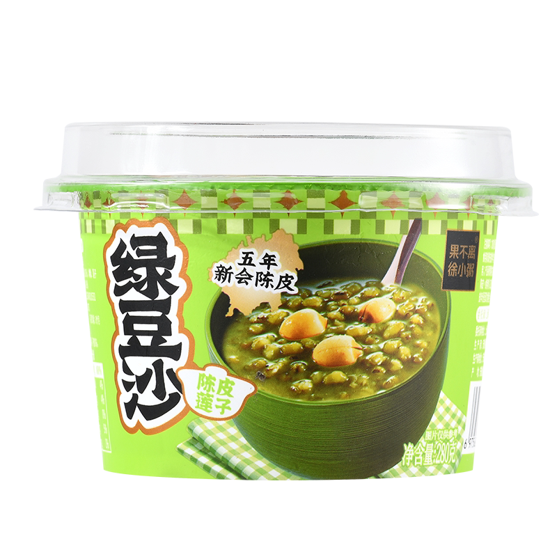 果不离徐小粥陈皮莲子绿豆沙即食