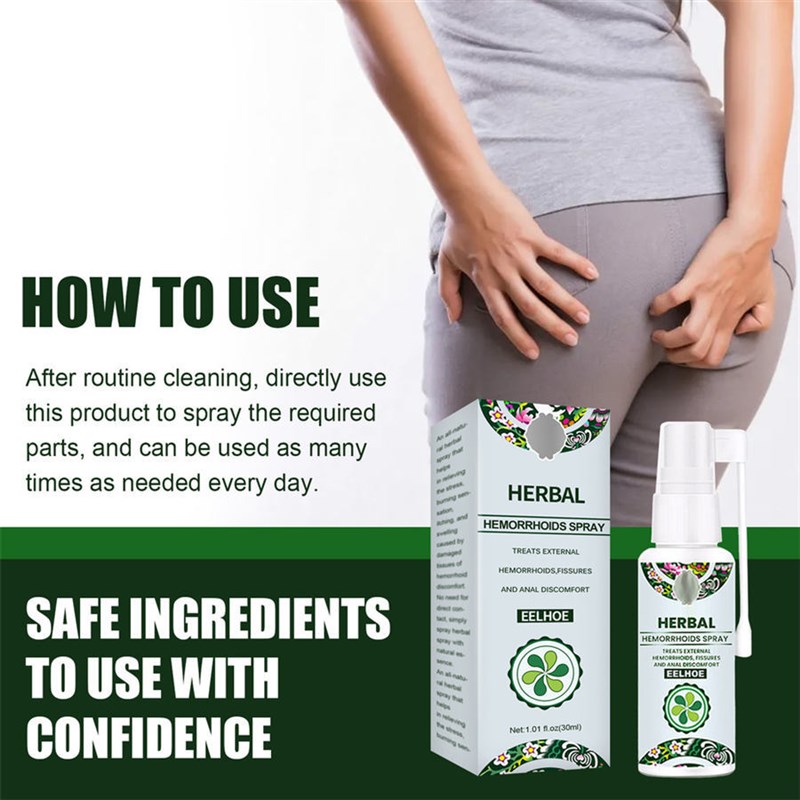 Health Skin Care Natural Herbal Hemorrhoid Treatment Interna