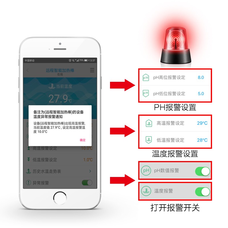 森森鱼缸龙鱼缸PH测试仪笔检测鱼缸水质PH值测试酸碱度计APH-300