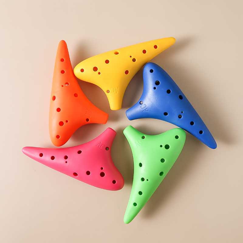 新陶笛12孔中音AC调十二孔树脂塑料胶初学入门乐器学生学校儿童6