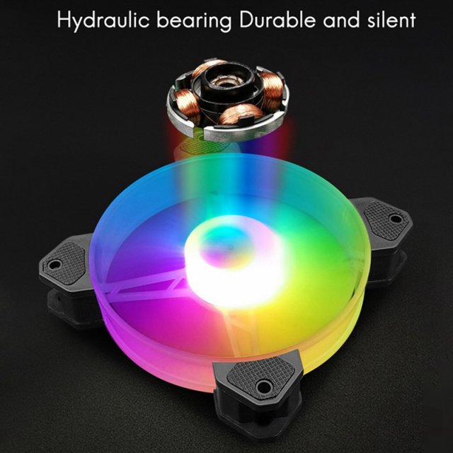 COOLMOON X400 CPU Cooler 4 Heat Pipes 5V ARGB 12cm Mute PWM