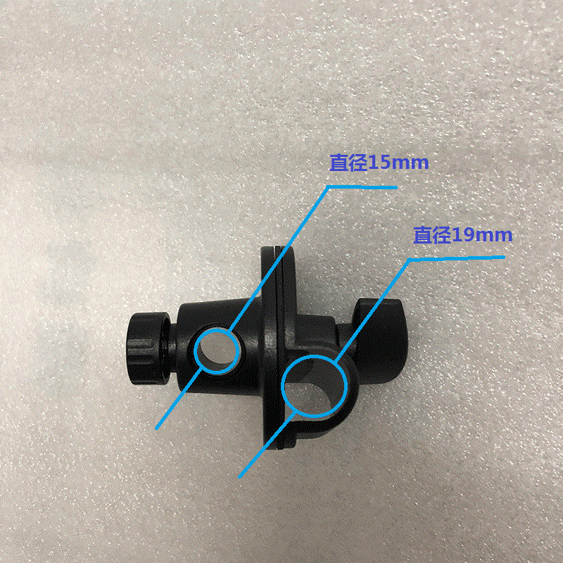 麦克风支架配件夹饼转换主杆与横杆连接配件15转15mm20转20mm