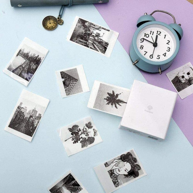 Phomemo Self Adhesive Transparent Thermal Paper Printable S